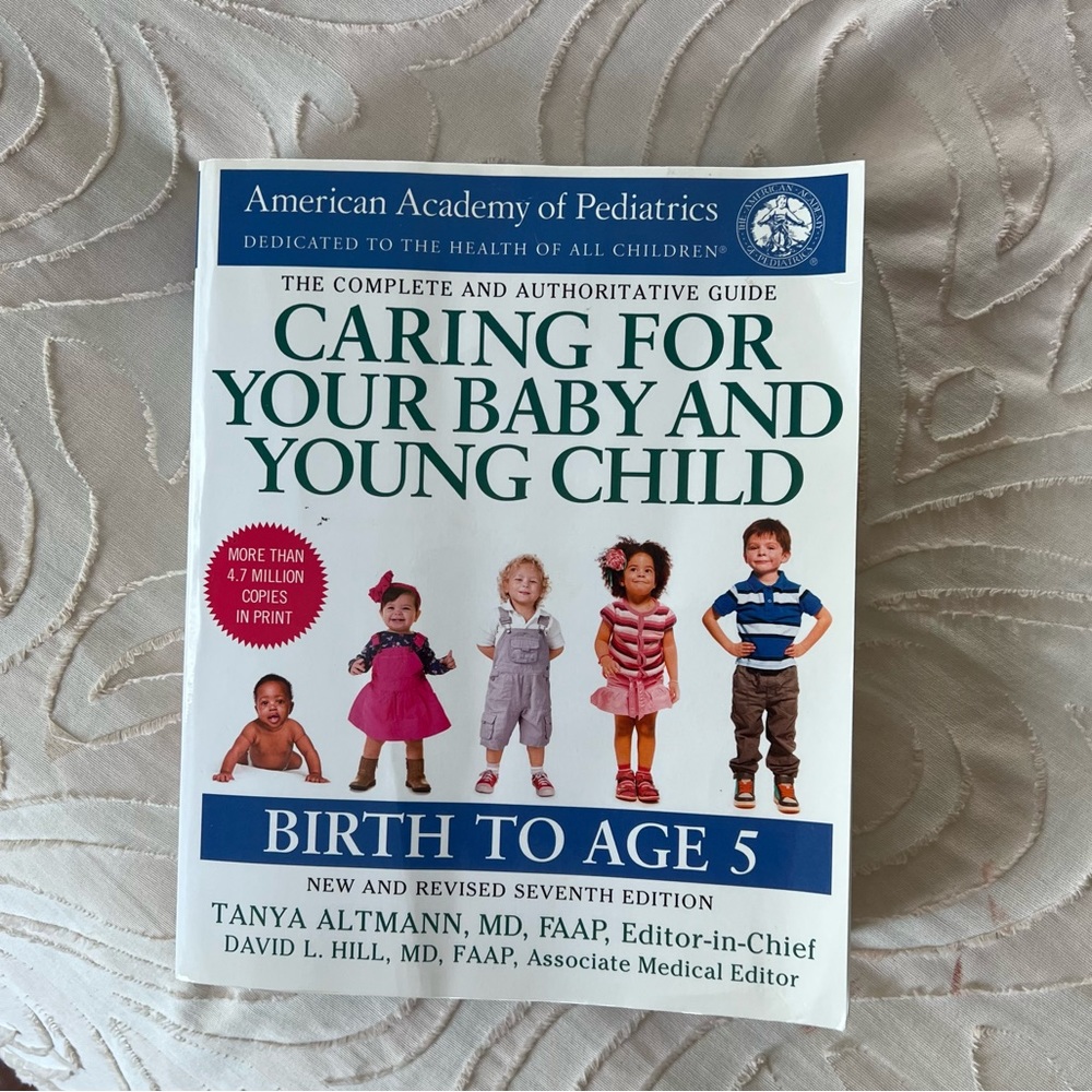 “Caring for your baby and young child” book
